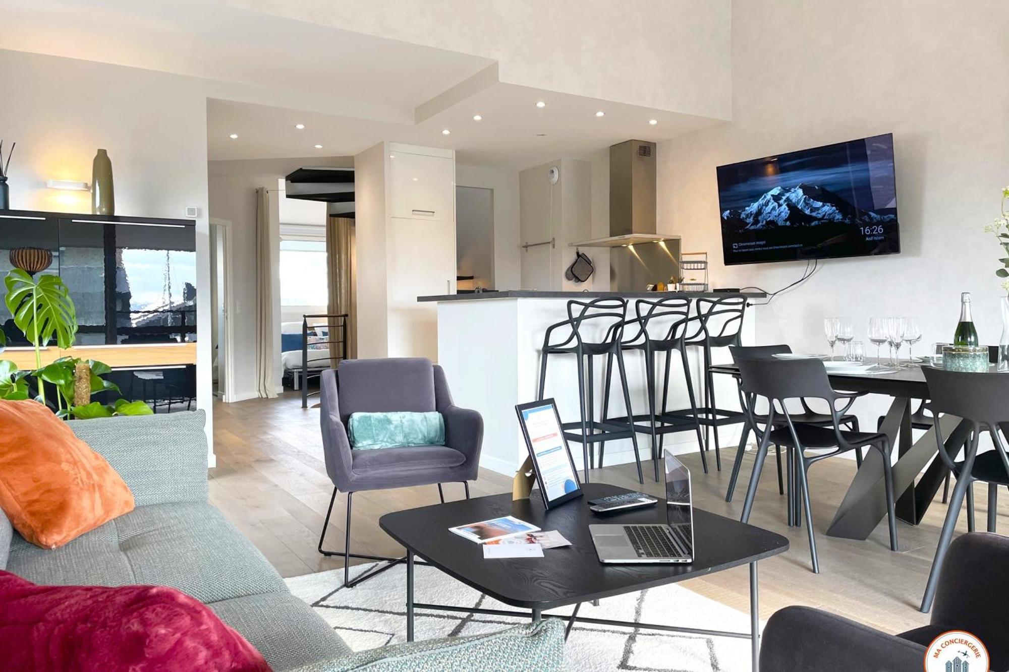Appartement Le Majestic - Vue - - Casino Deauville